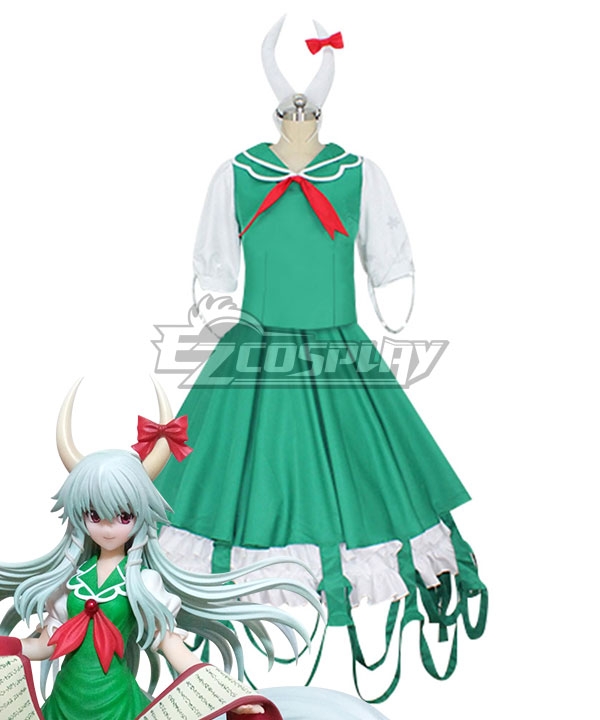 

Touhou Project Kamishirasawa Keine Half Beast Version Cosplay Costume