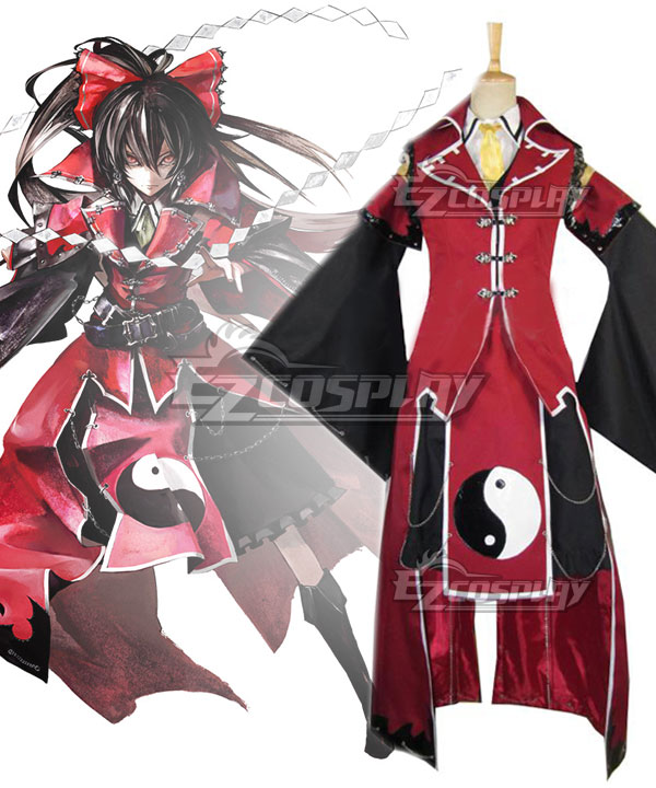 Touhou Project Koumajou Densetsu: Scarlet Symphony Hakurei Reimu Cosplay Costume