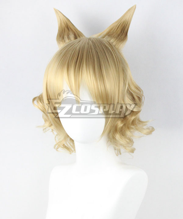 Touhou Project Toyosatomimi no Miko Golden Cosplay Wig