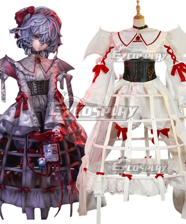 Touhou Project Vampire Remilia Scarlet B Edition Cosplay Costume