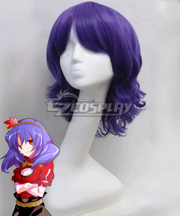 Touhou Project Yasaka Kanako Purple Cosplay Wig