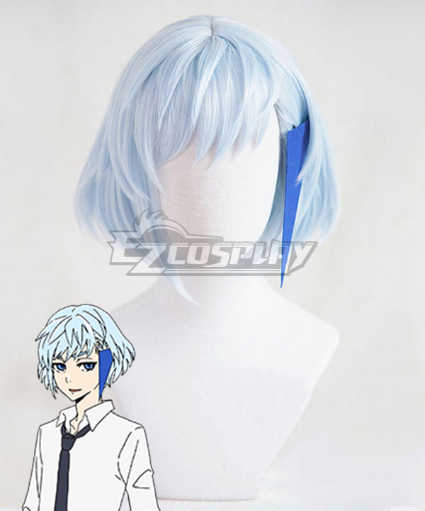 Tower Of God Khun Blue Cosplay Wig