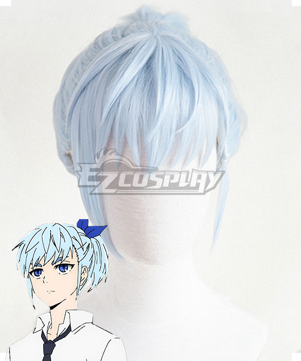 Tower Of God Khun Horsetail Blue Cosplay Wig