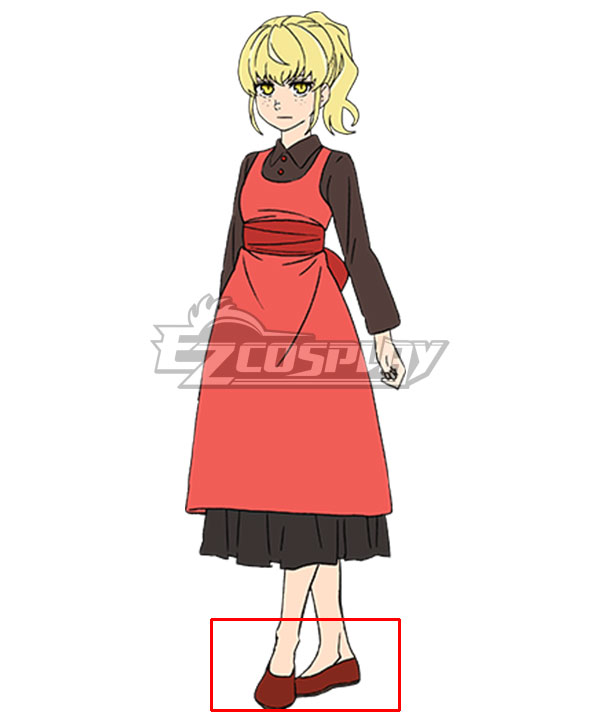 Tower of God Rachel Michel Light Red Cosplay Shoes