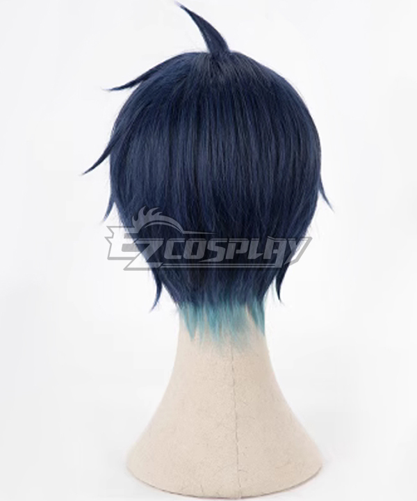 Disney Twisted Wonderland Heartslabyul Deuce Spade Blue Cosplay Wig