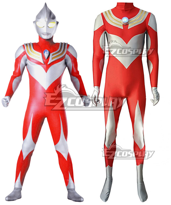 Ultraman Tiga Power Type Zentai Jumpsuit Cosplay Costume