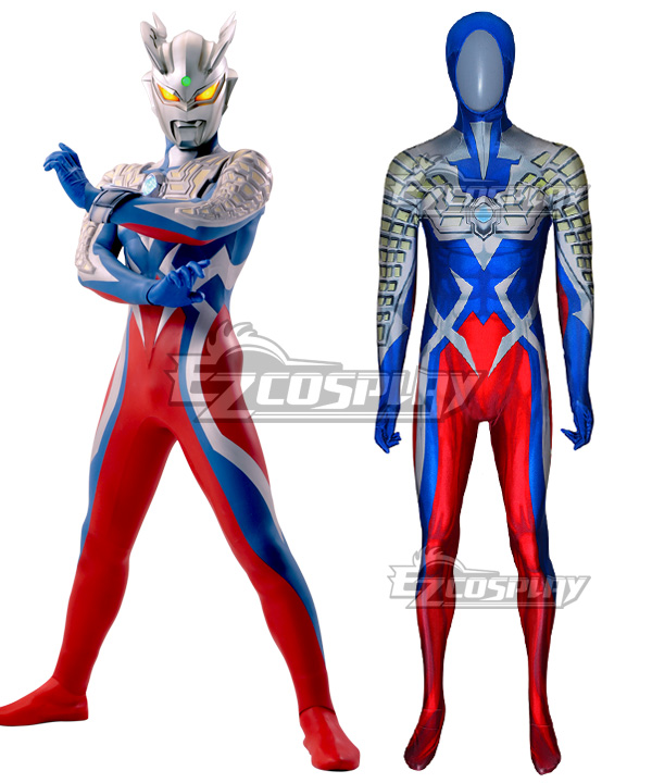 Ultraman Zero Zentai Jumpsuit Cosplay Costume
