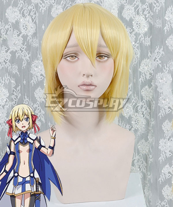  Ulysses Jeanne DArc And The Alchemy Knights Ulysses Jeanne DArc To Renkin No Kishi Jeanne DArc Golden Cosplay Wig