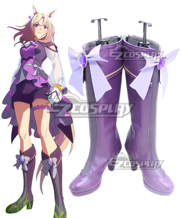 Uma Musume: Pretty Derby Road to the Top Narita Top Road Purple Cosplay Shoes