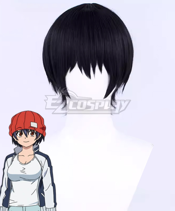Undead Unluck Anime Fuuko Izumo Black Cosplay Wig