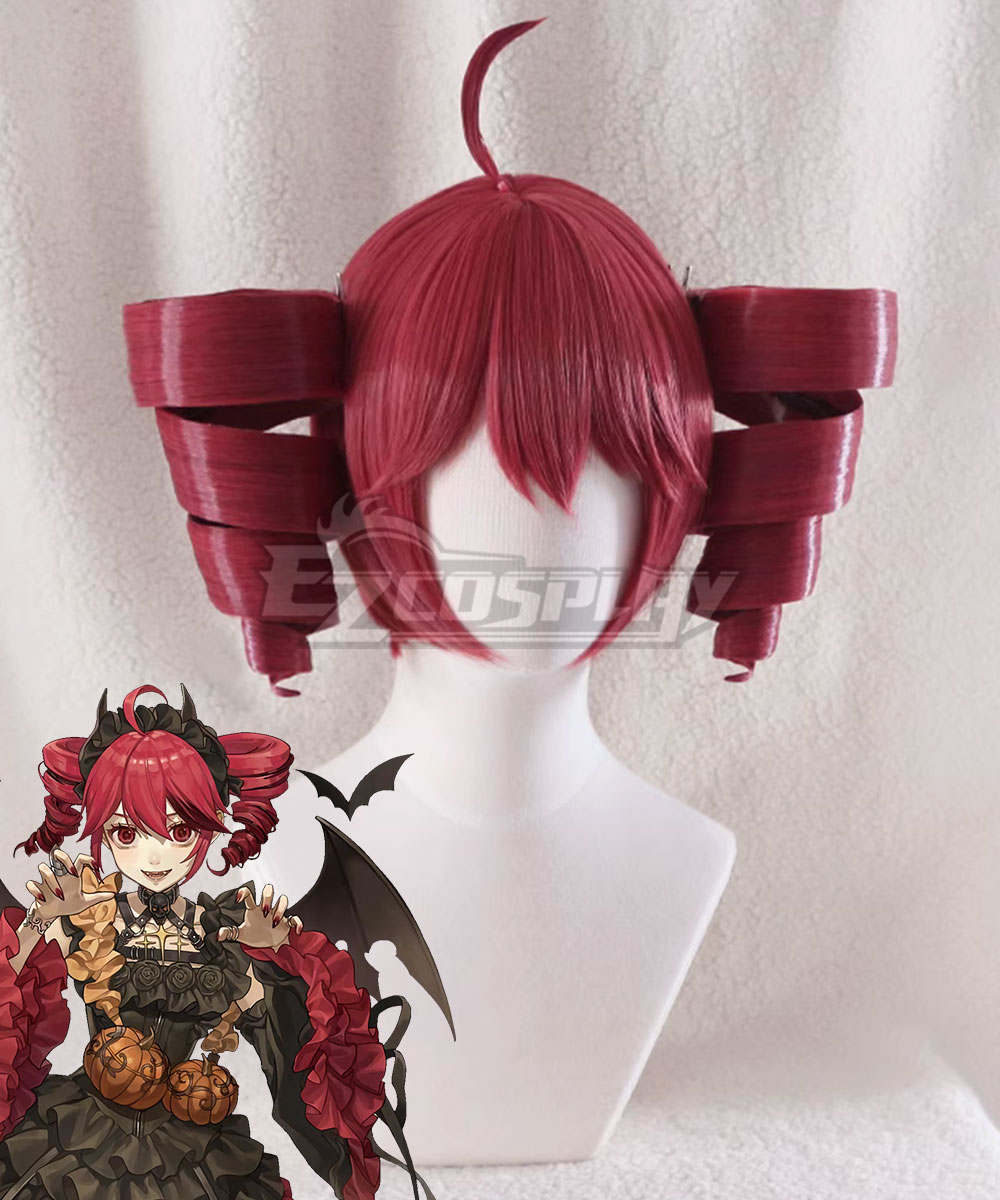 UTAU Kasane Teto Anti-Gravity Red Cosplay Wig