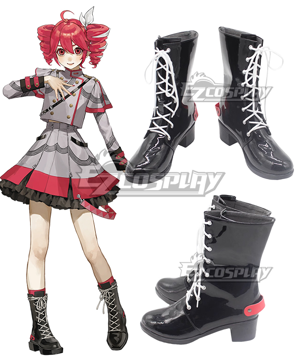 UTAU Kasane Teto Black Cosplay Shoes