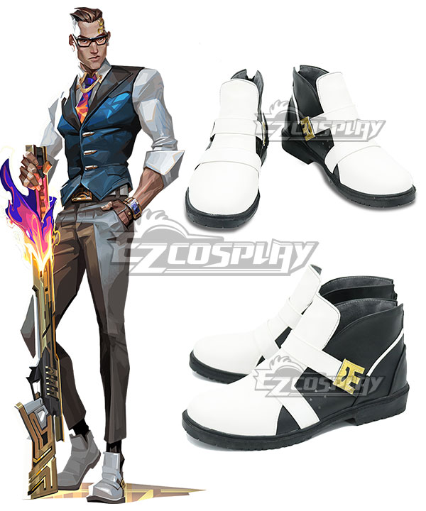 Valorant Chamber White Cosplay Shoes
