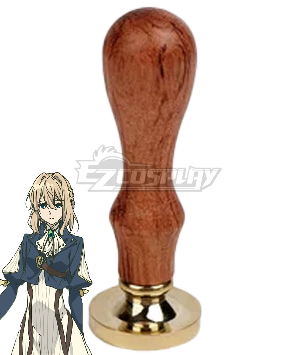 Violet Evergarden Violet Evergarden Wax Seal Stamp Full Set Cosplay  Accessory Prop