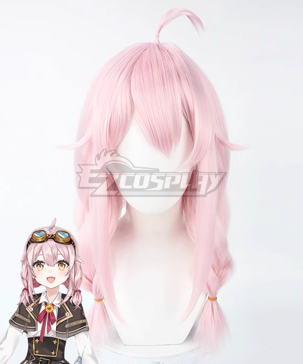 Virtual YouTuber Ace Taffy Pink Cosplay Wig