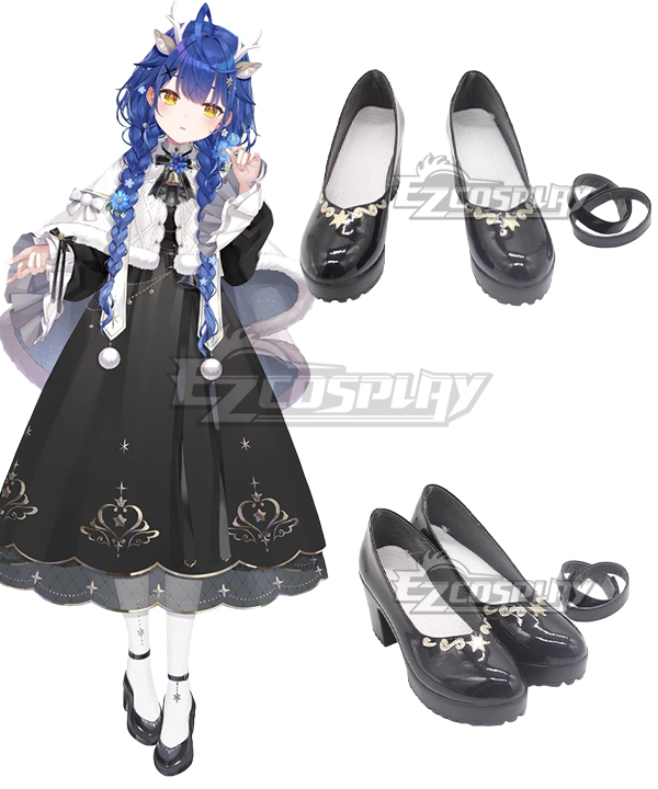 Virtual YouTuber NIJISANJI Amamiya Kokoro Christmas Cosplay Shoes