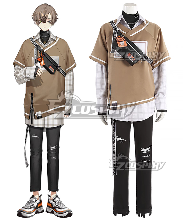 Virtual YouTuber NIJISANJI Noctxy Alban Knox New Outfit Cosplay Costume