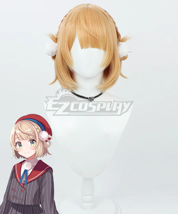 Virtual YouTuber Shigure Ui Golden Cosplay Wig