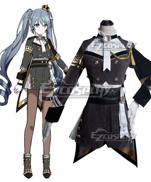 Vocaloid 2020 Game Project Sekai Hatsune Miku Military Uniform Cosplay Costume