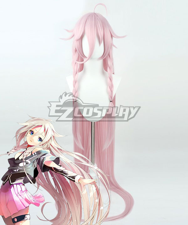 Vocaloid 3 Library IA Pink Cosplay Wig