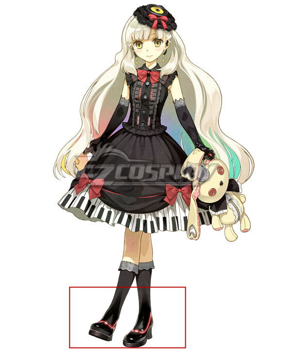 

Vocaloid 3 Mayu Black Cosplay Shoes