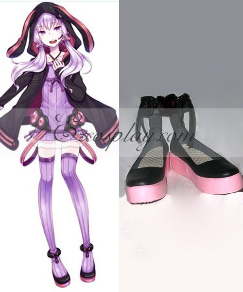 Vocaloid 3 Yuzuki Yukari Cosplay Shoes
