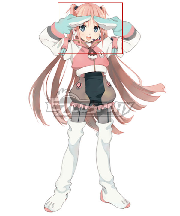 Vocaloid 4 Tone Rion Pink Cosplay Wig