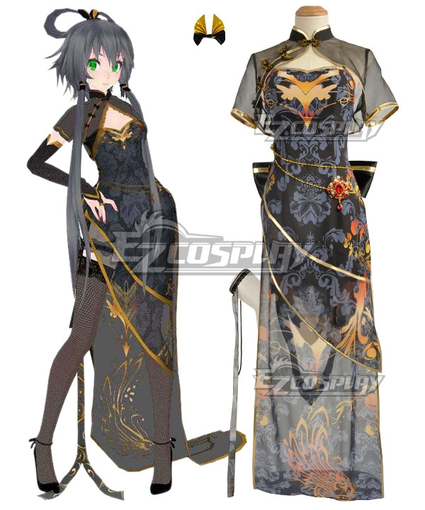Vocaloid China Project Luo Tianyi TDA Cheongsam Dress China Canary Cosplay Costume