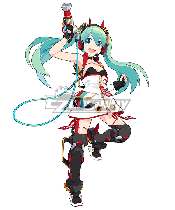 Vocaloid Hatsune Miku 2020 Racing Miku Cosplay Costume
