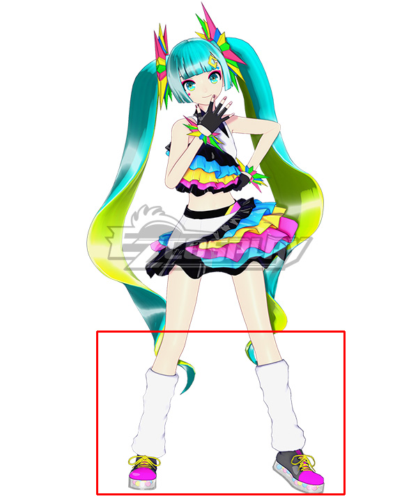 Vocaloid Hatsune Miku Catch The Wave Black Cosplay Shoes
