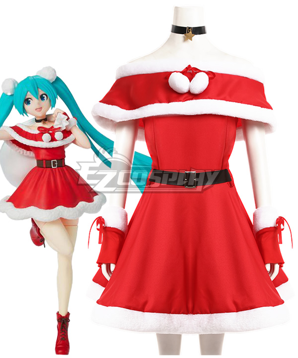 Vocaloid Hatsune Miku Christmas 2020 Cosplay Costume
