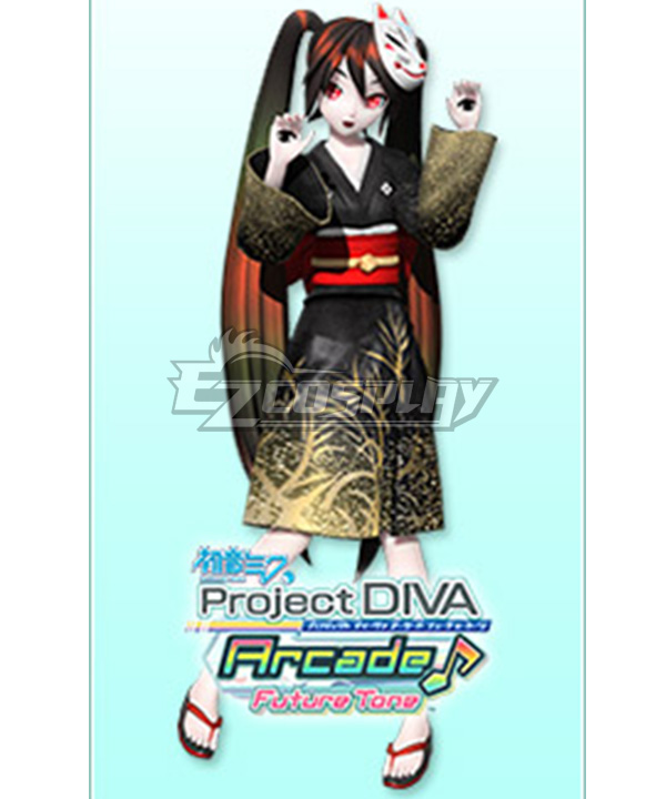 Vocaloid Hatsune Miku Demons and The Dead Cosplay Costume