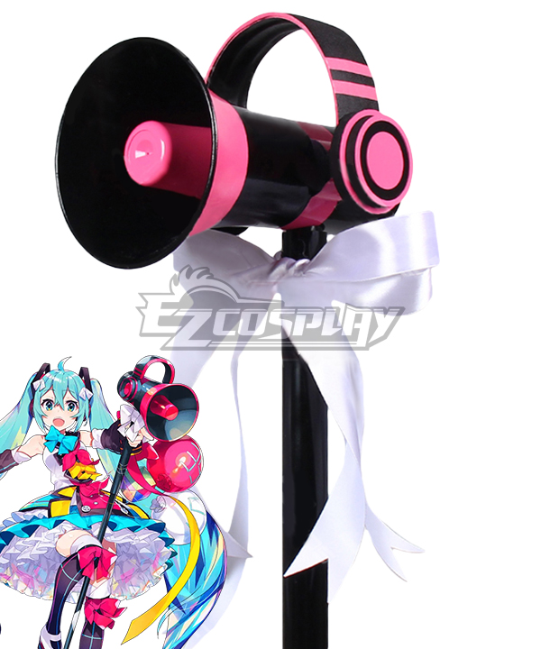 Vocaloid Hatsune Miku Magical Mirai 2018 Microphone Cosplay Weapon Prop