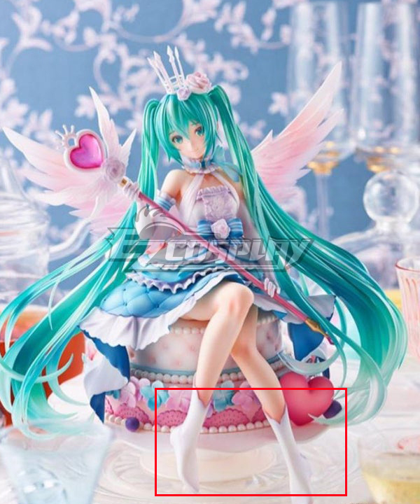 Vocaloid Hatsune Miku Sweet Angel White Cosplay Shoes