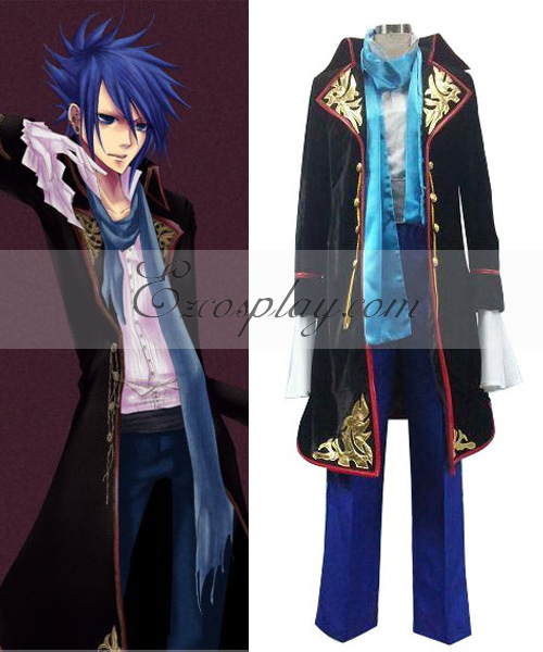 

Vocaloid Sandplay Singing of The Dragon Kaito Cosplay Costume