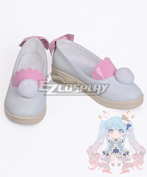

Vocaloid Late Winter Miku 2019 Pink Cosplay Shoes