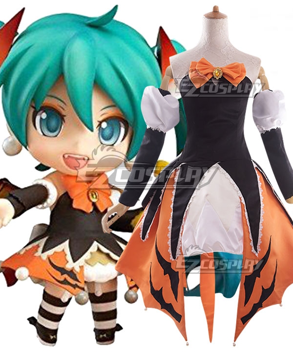 Vocaloid Nendoroid 448 Hatsune Miku Halloween Ver. Cosplay Costume