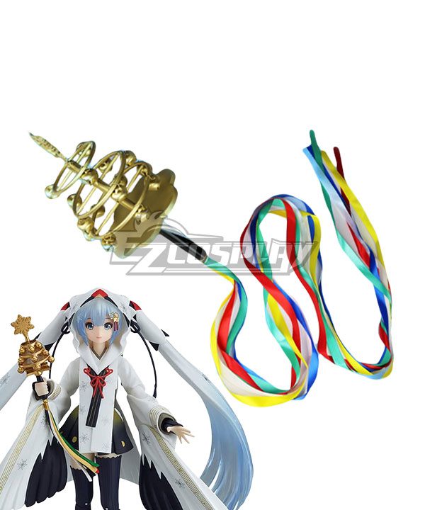 Vocaloid Snow Miku 2018 Bell Cosplay Accessory Prop