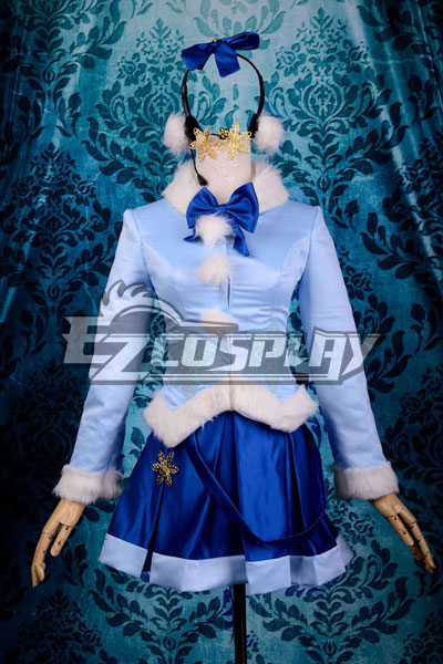 

Vocaloid Snow Miku Winter Clothes Cosplay Costume-Y297