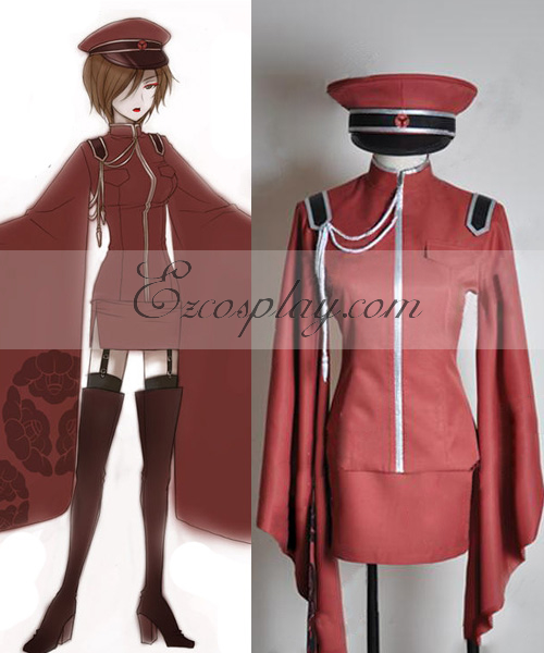

Vocaloid Thousand Cherry Tree Meiko Uniform Cosplay Costume