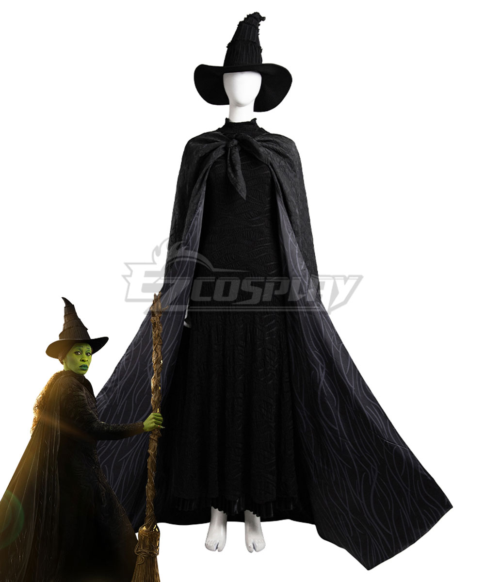 Wicked (2024) Elphaba Cosplay Costume