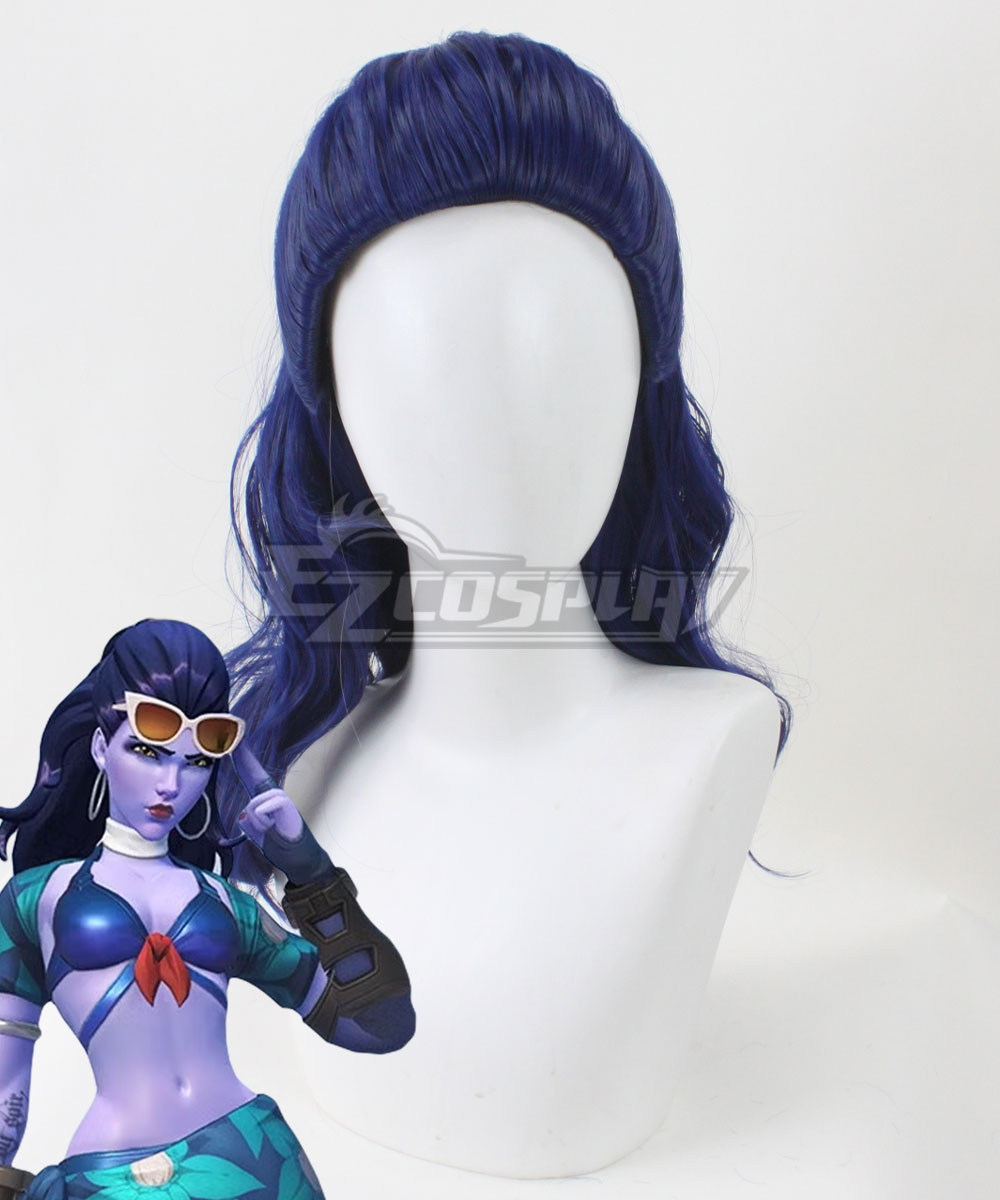 Overwatch OW Widowmaker Aelie Lacroix Cote D'azur Widowmaker Skin Cosplay Wig