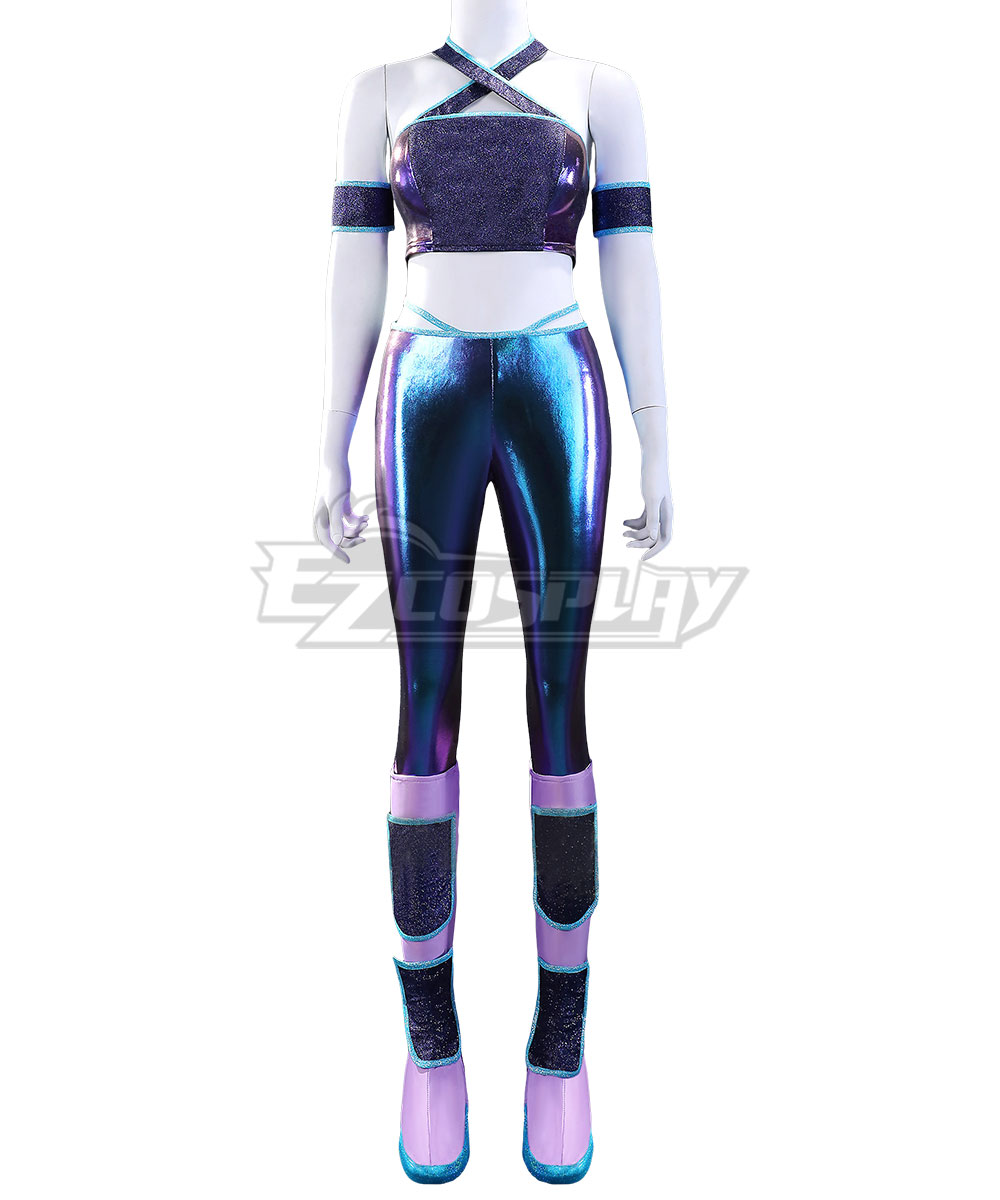 sachin and babi light blue dress Tecna Couture Gardenia Style Season 6 - Winx Club Tecna Season 6 - Free  Transparent PNG Download