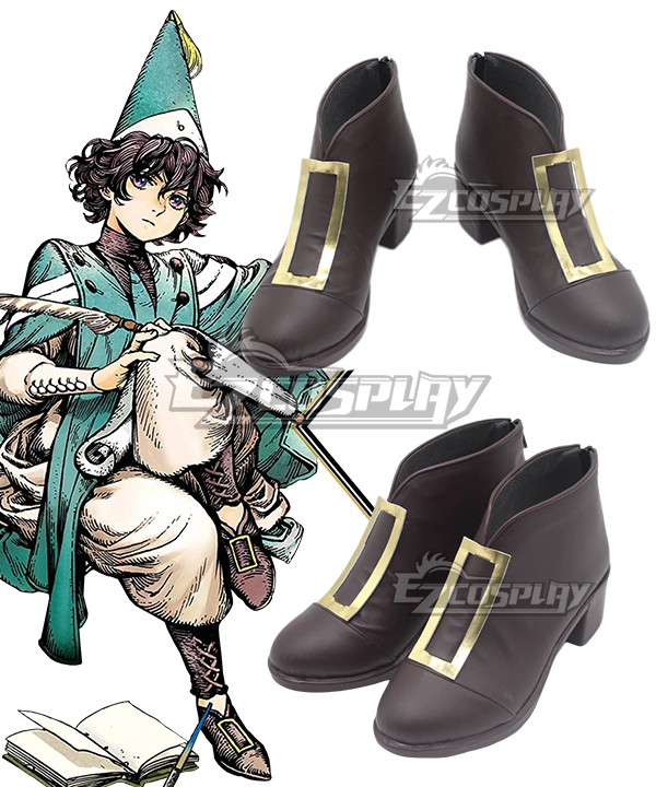 Witch Hat Atelier Agott Black Cosplay Shoes