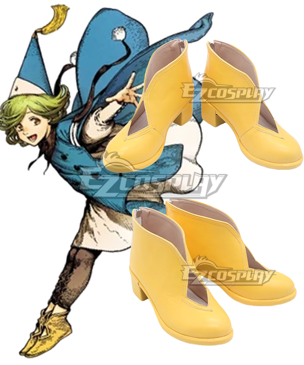 Witch Hat Atelier Coco Yellow Cosplay Shoes