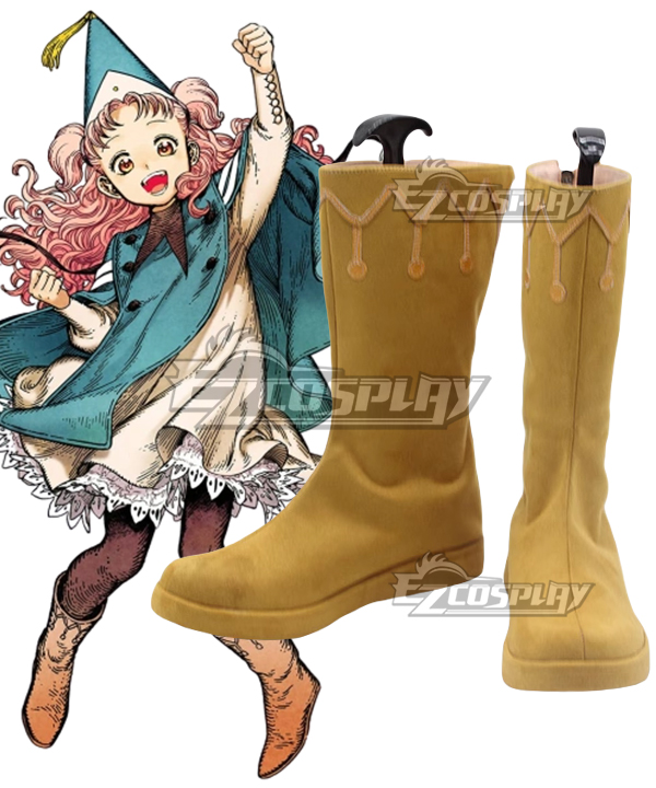 Witch Hat Atelier Tetia Brown Cosplay Shoes