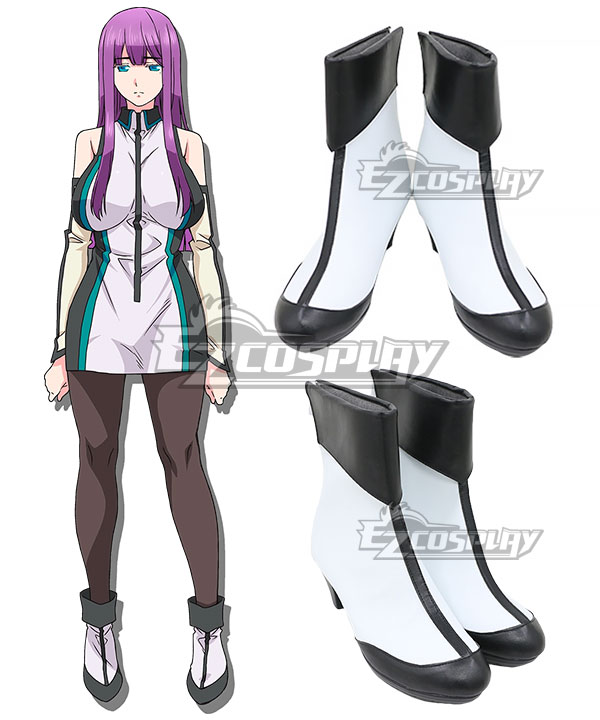 World's End Harem Mira Suo Cosplay White Shoes