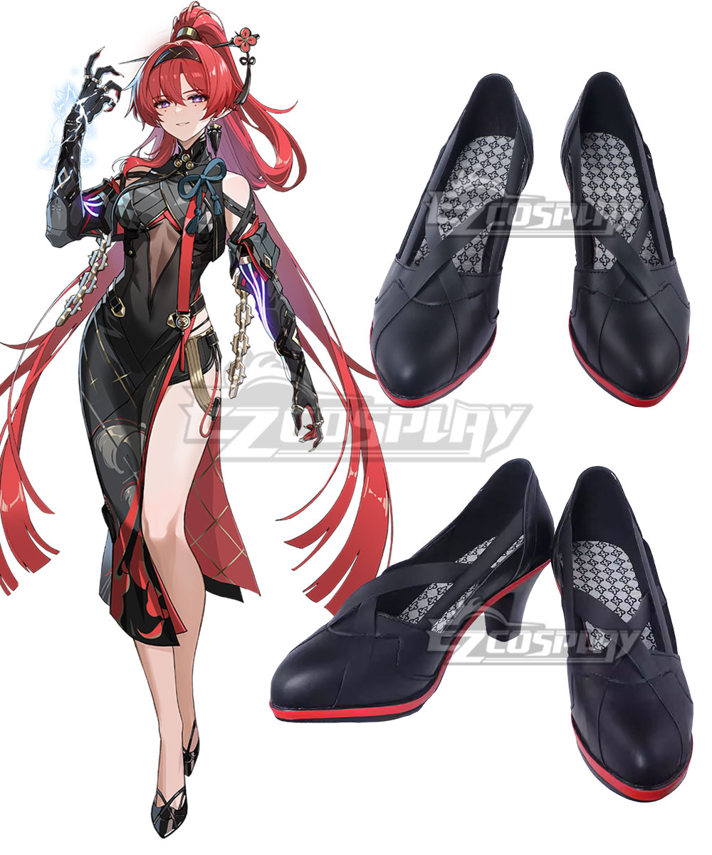 Wuthering Waves Yinlin Cosplay Shoes