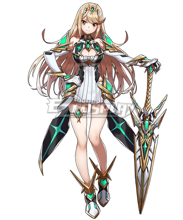 

Xenoblade Chronicles 2 Mythra Cosplay Costume