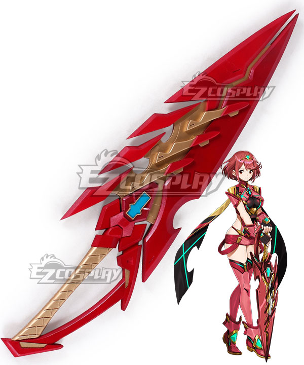 Xenoblade Chronicles 2 Pyra Red Cosplay Weapon Prop